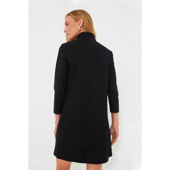 TUCKERNUCK Black Ponte Clifton Dress Size M NWT Retail $168 Tuckernuck - Picture 2 of 8